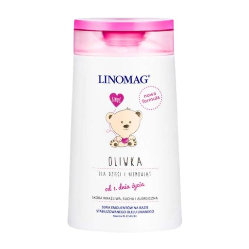 Linomag ošetrujúci olej pre deti a dojčatá 200 ml