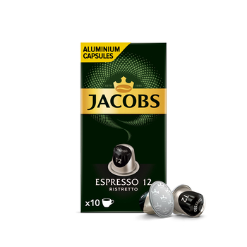 1x 52g JACOBS Espresso Ristretto 12 Mletá káva