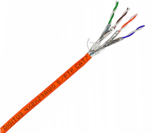 DIGITUS Kábel Twisted pair S/FTP cat.7 LSOH 100% Cu