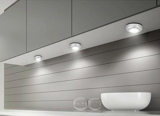 DOTYKOVÁ LAMPA 3 LED DIÓDOVÁ BEZDRÔTOVÁ LAMPA