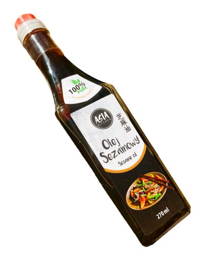 Sezamový olej z pražených sezamových semienok 270ml