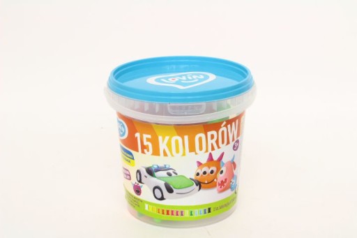 Modelovacia sada Playdough, plastelína, plastelína, 15 farieb