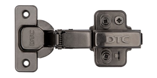 Záves nábytkový polozadlabací 3D 2 ks - C82-3D/9* 2W BLACK STYLISH AMIX