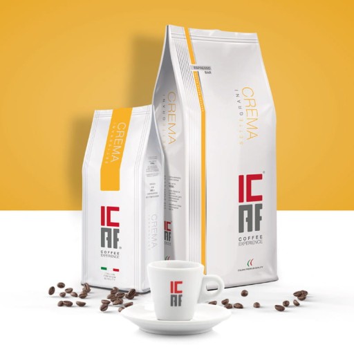 ICAF Crema 250g kávových zŕn