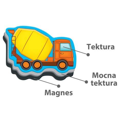 MAGNETICKÝ PREPRAVNÝ SET S DOSKOVÝMI MAGNETMI ROTER KAFER PUZZZLE