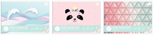 INTERDRUK pastel technický blok 10 listov