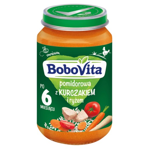 Paradajka s kuracou ryžou BoboVita 190g