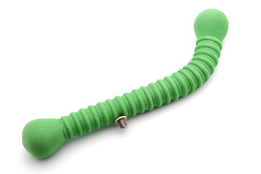 PENOVÁ OPIERKA YORK, ZELENÁ, ZAKRIVANÁ, 20 cm