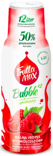 FRUTTAMAX Koncentrát malinového sirupu 500ml na 12L
