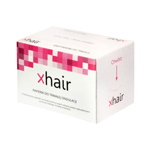 XHAIR Permanentné vlnité papiere 1000 kusov