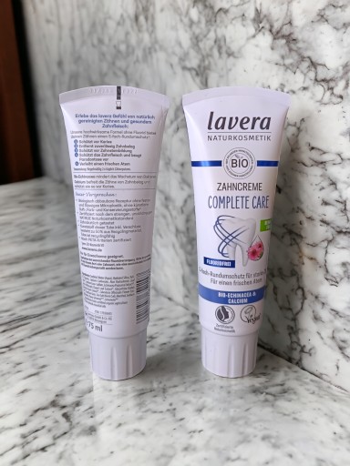 Lavera zubná pasta bez fluoridu 75 ml bylinná z Nemecka