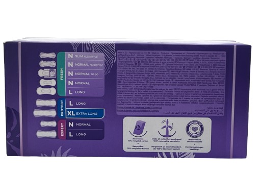 Vložky do nohavičiek Always Dailies Extra Protect Long Plus, 44 kusov