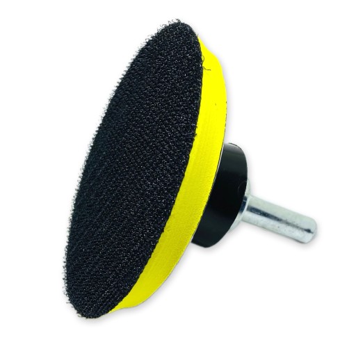 Pevný brúsny kotúč so suchým zipsom, 75 mm, adaptér