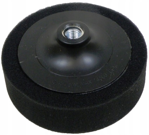 PODLOŽKA LEŠTIACA HUBKA 125 mm M14 BLACK SOFT S10687