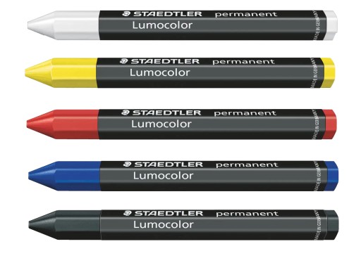 Špecializovaná ceruzka Lumocolor omnigraph, biela