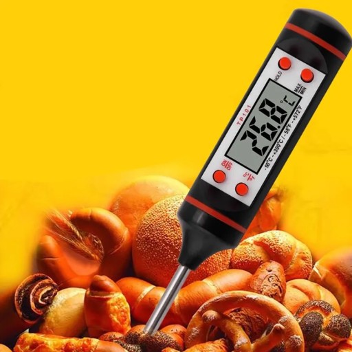 ELEKTRONICKÝ KUCHYNSKÝ TEPLOMER S DIGITÁLNOU SONDOU NA MÄSO