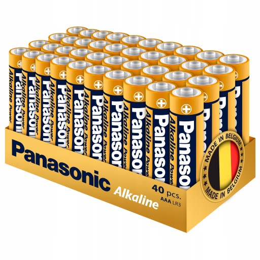 10x VÝKONNÁ BATÉRIA PANASONIC ALKALINE LR03 AAA 1,5V