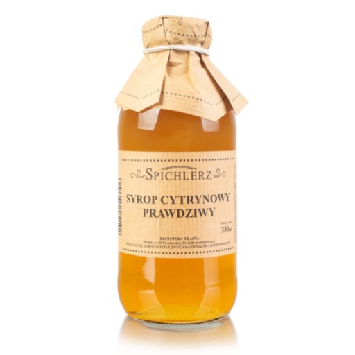 Citrónový sirup z citrónu 330 ml ~ SPICHLERZ