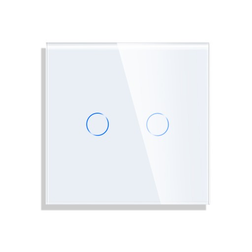 SKLENÝ SPÍNAČ DOTYKOVÉHO PANELU 86x86mm