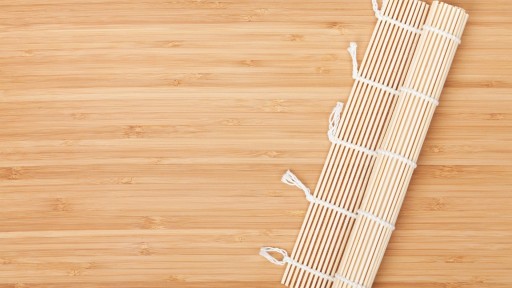 Asia Kitchen Bamboo Sushi Mat 24x24cm Pro