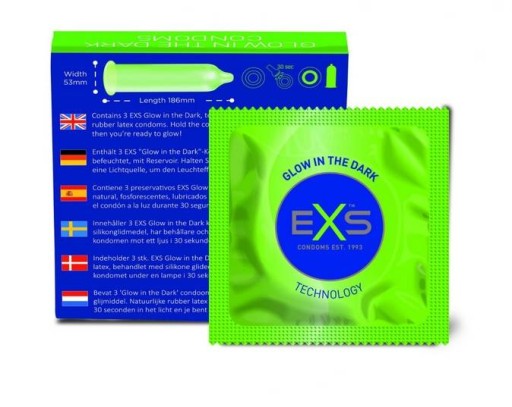 Kondómy Glow In The Dark - EXS Glow In The Dark