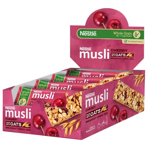 PAC. ČEREŠŇOVÁ MUSLI TYČINA 35G..