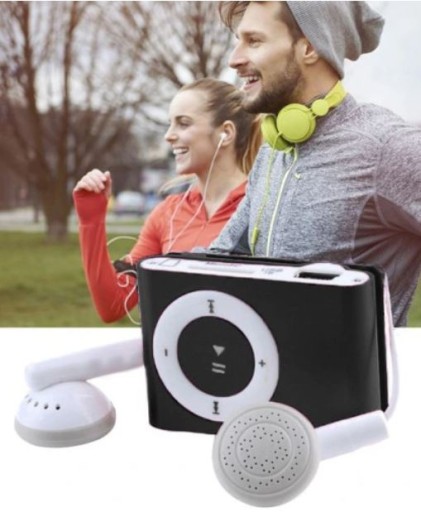 MP3 PREHRÁVAČ, ČÍTAČKA KARIET SD 32GB + SLÚCHADLÁ