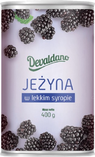 PD Ostružina v sirupe Devaldano plechovka 400g