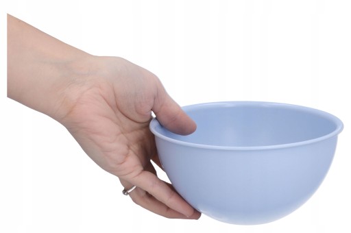 PLASTOVÁ MISKA, modrá kuchyňa, 0,75l, ideálna na ovocné maškrty