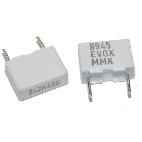 Filmový kondenzátor MMK 2,2nF 2n2 400V 10% x4