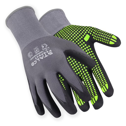 STALCO Nitrile Flex Dots spandexové rukavice veľkosť 7/S