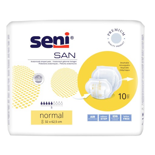 Seni San Normal anatomické plienky 10 ks.