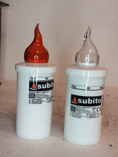 LED vložka do sviečok Subito S 6 15,7 cm