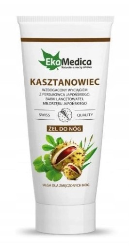 EkaMedica Gél s pagaštanom na unavené nohy 200 ml