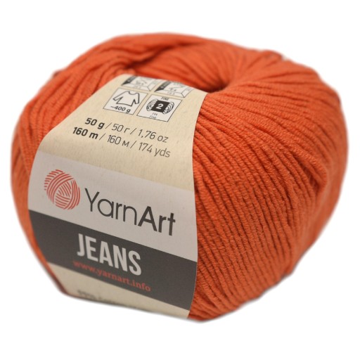 YARNART JEANS 85 koňaková priadza