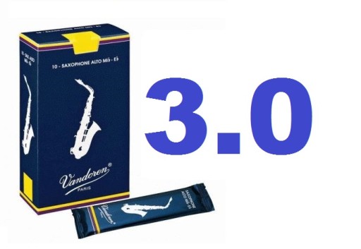 VANDOREN plátok pre alt saxofón 3.0