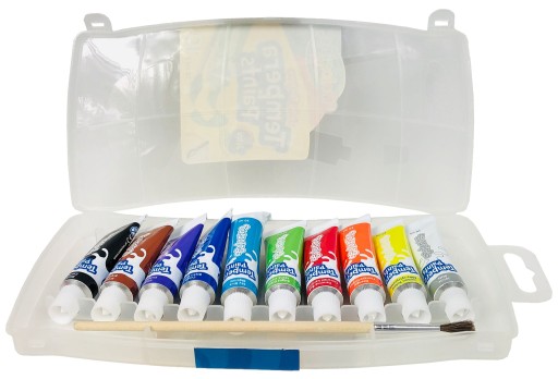 COLORINO TEMPERA MAĽUJE V TUBÁCH SO ŠTETEKOM