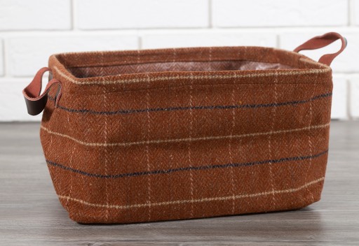 ORGANIZÁTOR IRIS retro vintage hnedý 29x21cm
