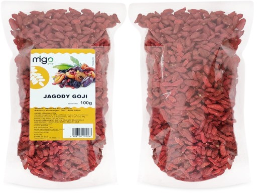 GOJI BERRIES sušené prírodné ovocie - 100g