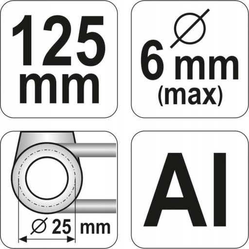 YATO OHÝBAČKA NA BRZDOVÉ HADICE 6mm YT-0813