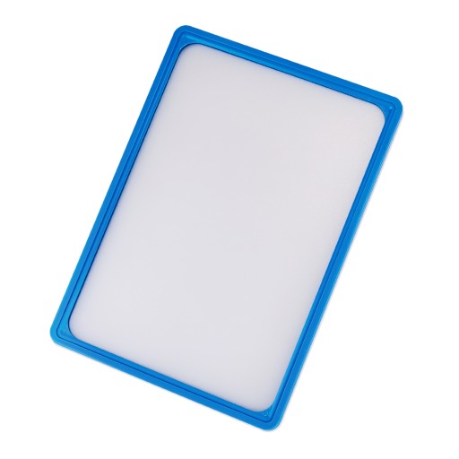 A4 MODRÝ RÁM NA PLAKÁT + UNIVERZÁLNE VRECKO NA PLAKÁT - A4
