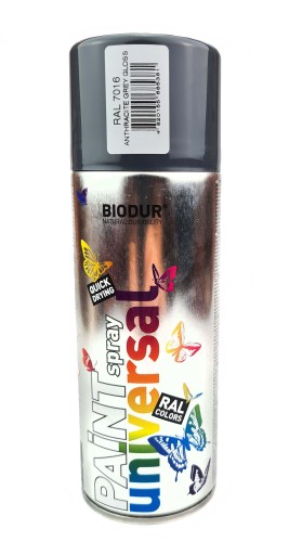 UNIVERZÁLNY SMALT 400ml ANTRACITOVÝ GREY AEROSOL
