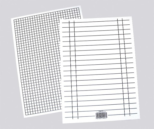 A5 linajkový a štvorčekový Interprint x5