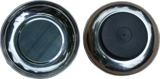 KRUHÁ MAGNETICKÁ MISKA s magnetom, skrutky 150mm