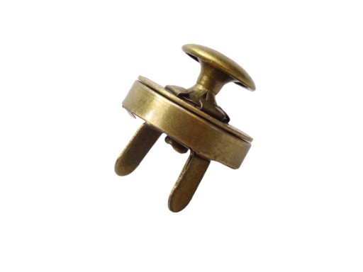 Magnetická spona na tašku s 1 18 mm starým zlatým nitom