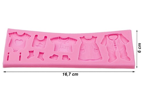 SILIKÓNOVÁ FORMA NA OZDOBENIE TORTY