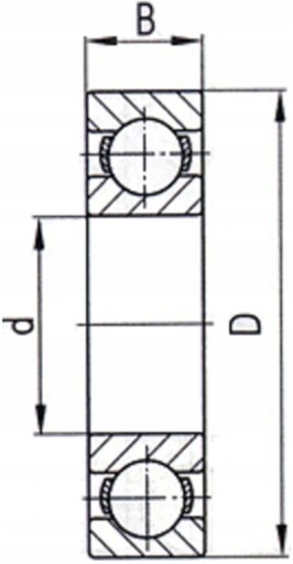 SADA 10ks GULIČKOVÉ LOŽISKO 608ZZ 8x22x7mm