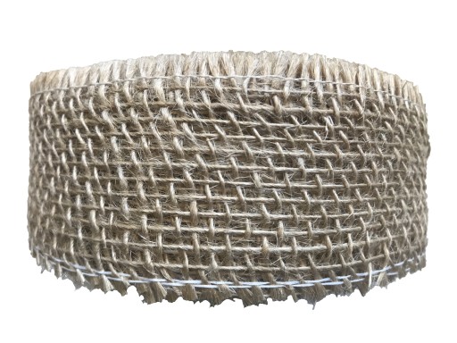 Jutová stuha spevnená páska 5cm x 9m