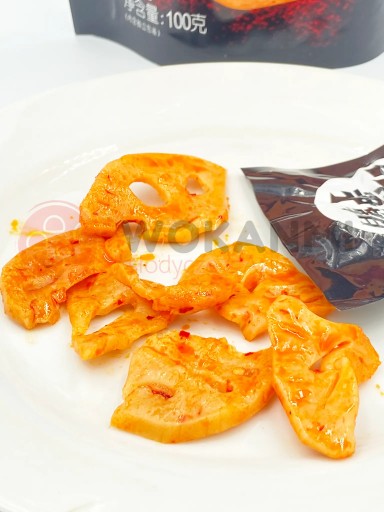Koreňové lupienky Yumei Lotosové pikantné 100g