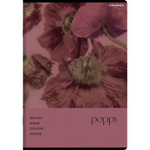 Špičkový zápisník 2000 BOTANY A5, 60 štvorcových strán